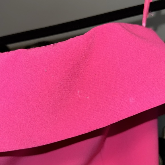 Bardot Women's Pink Georgia Ruffle Strapless Cocktail Sheath Dress - Picture 5 of 7